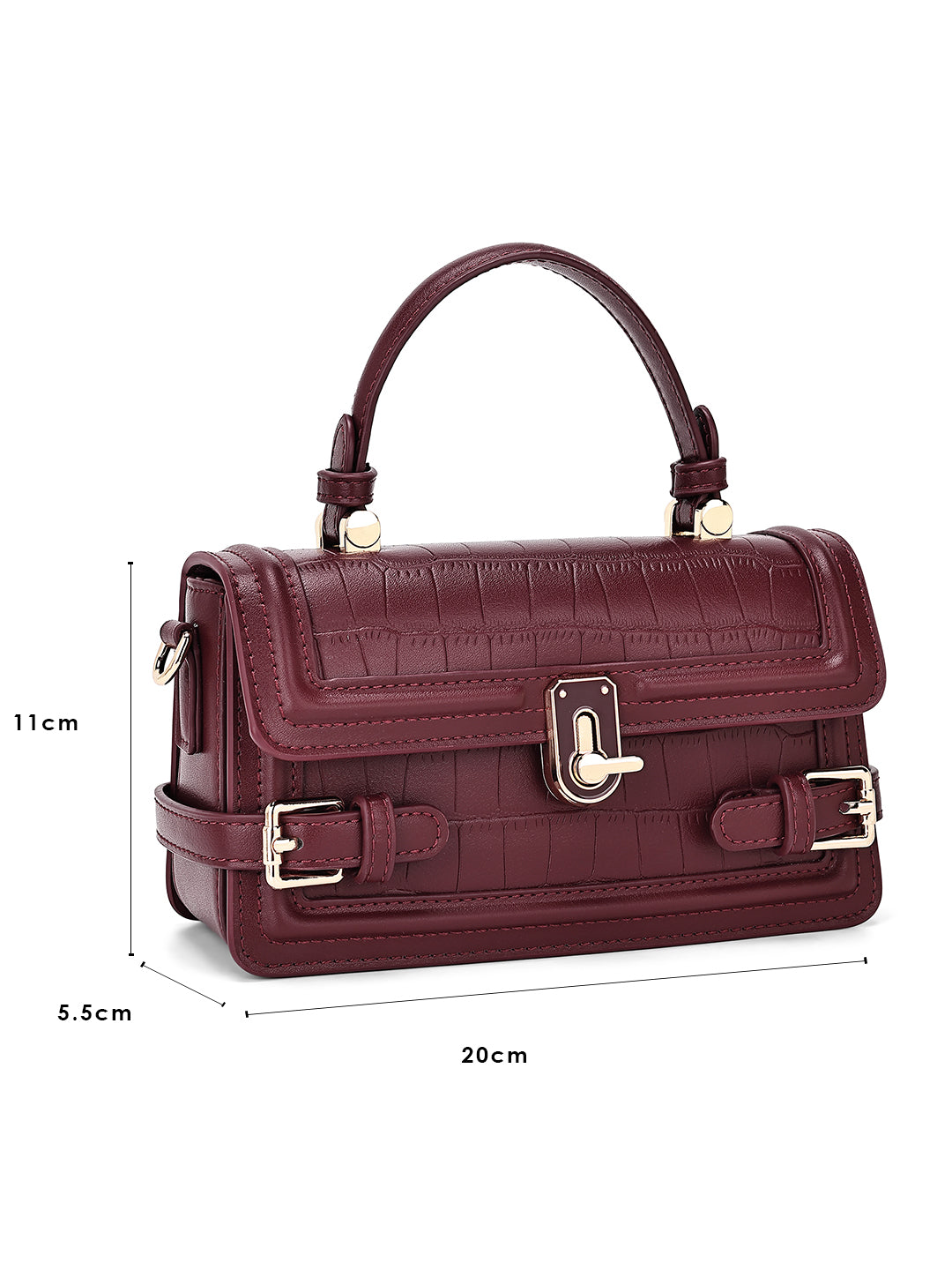 Hyde For Handbagsmalltop Handle Wine