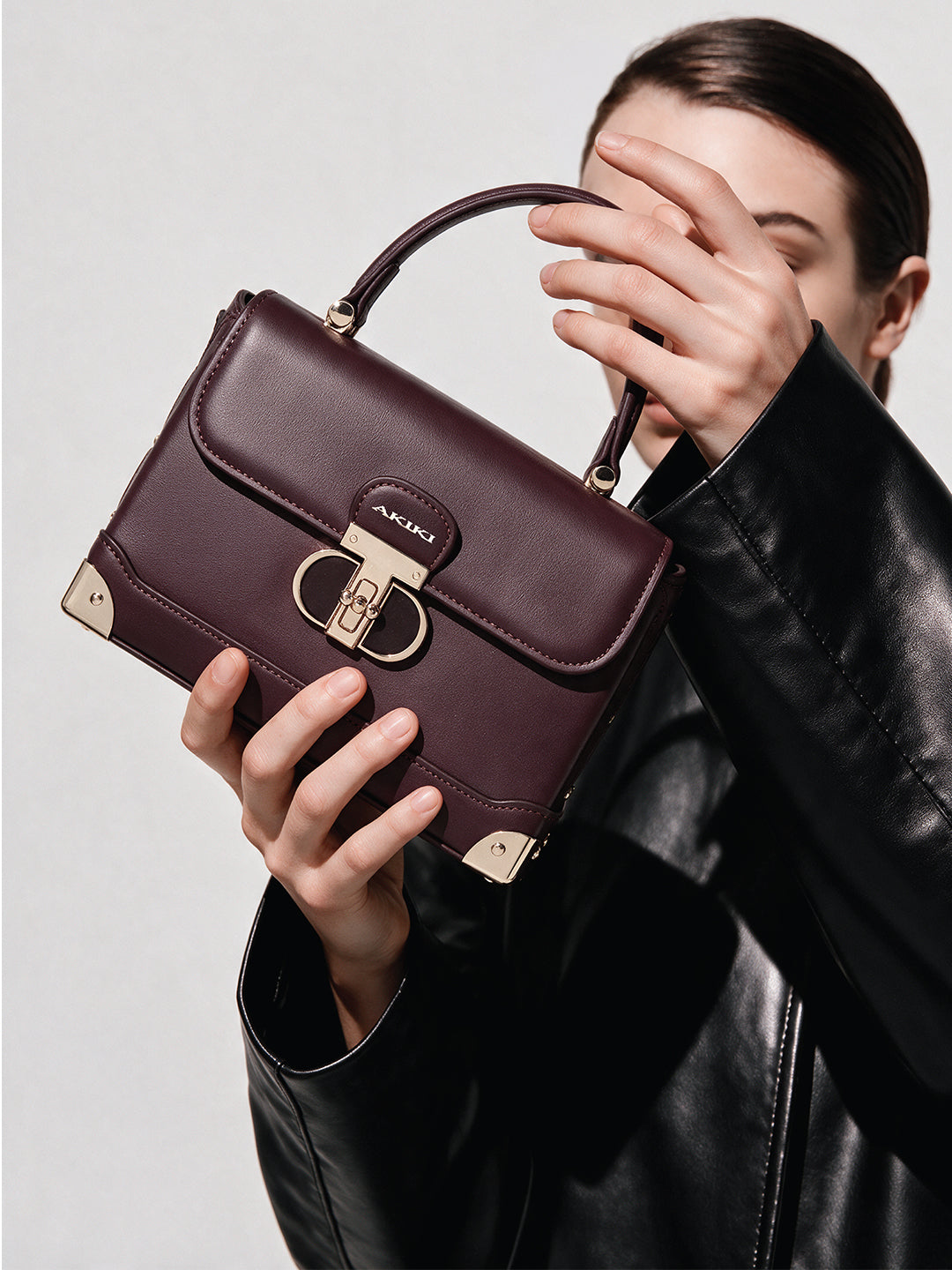 Westminster Small Wine Satchel Bag