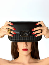 Parklane Flap Medium Sling Bag Black