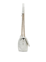 Chancery Flap Medium Sling Bag White