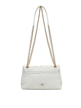 Chancery Flap Medium Sling Bag White