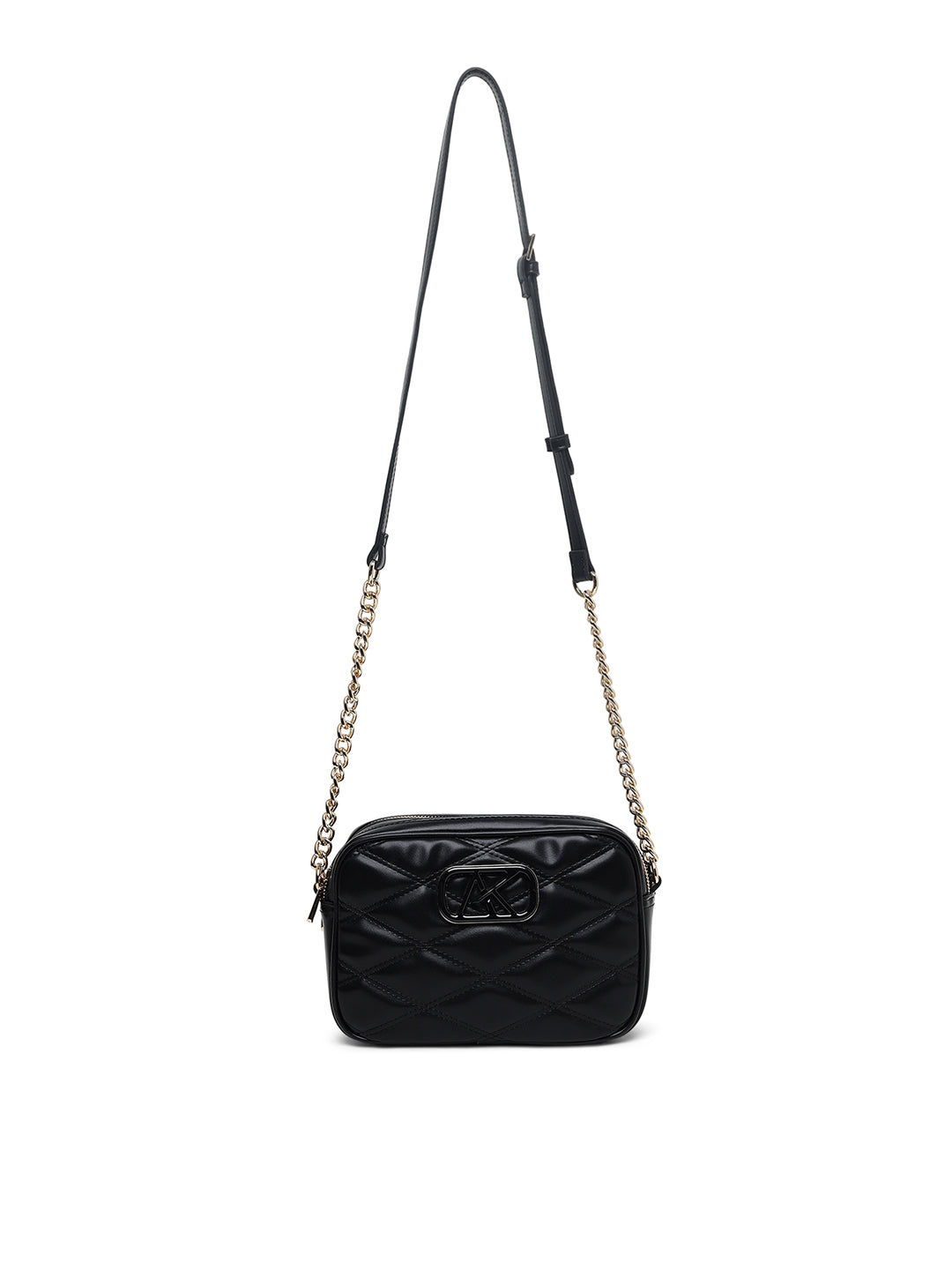 Stamford 2 Compartments Medium Sling Bag Black