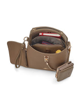 Oxford Small Sling Bag Beige