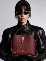 Oxford Small Red Bucket Bag