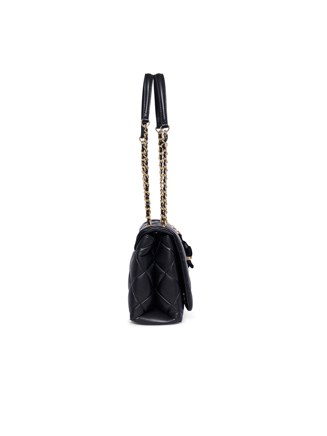 Danson 26 Small Flap Sling Bag Black