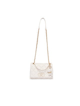 Danson 26 Small Flap Sling Bag Off White