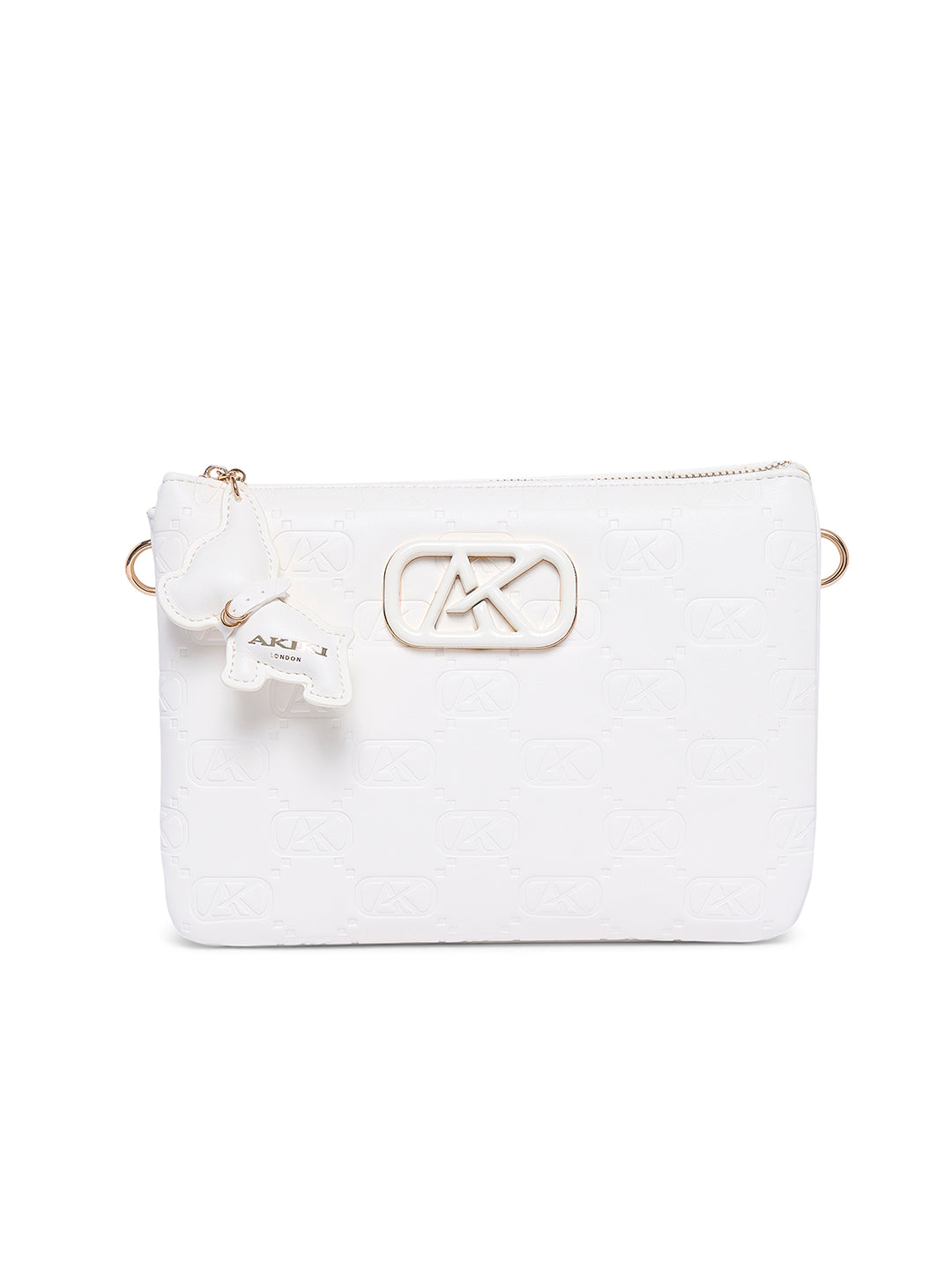Purely 25 Medium Sling Bag White 