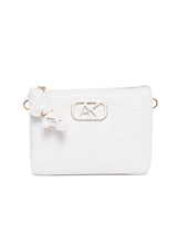 Purely 25 Medium Sling Bag White 