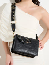 Purely 25 Medium Sling Bag Black 