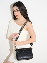 Purely 25 Medium Sling Bag Black 