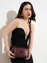Chiswick 23 Medium Sling Bag Maroon 