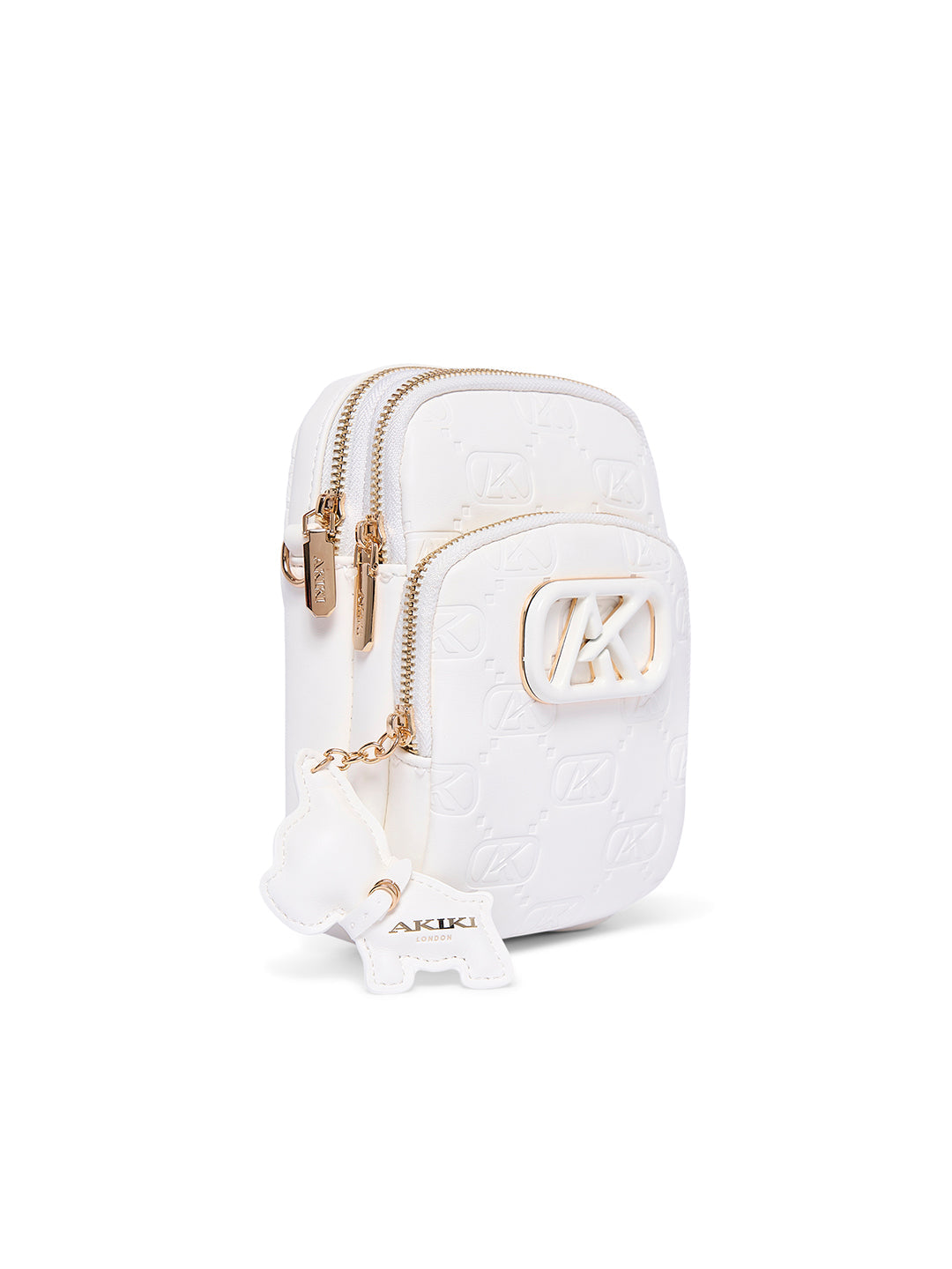 Dalston 14 Medium Sling Bag White 