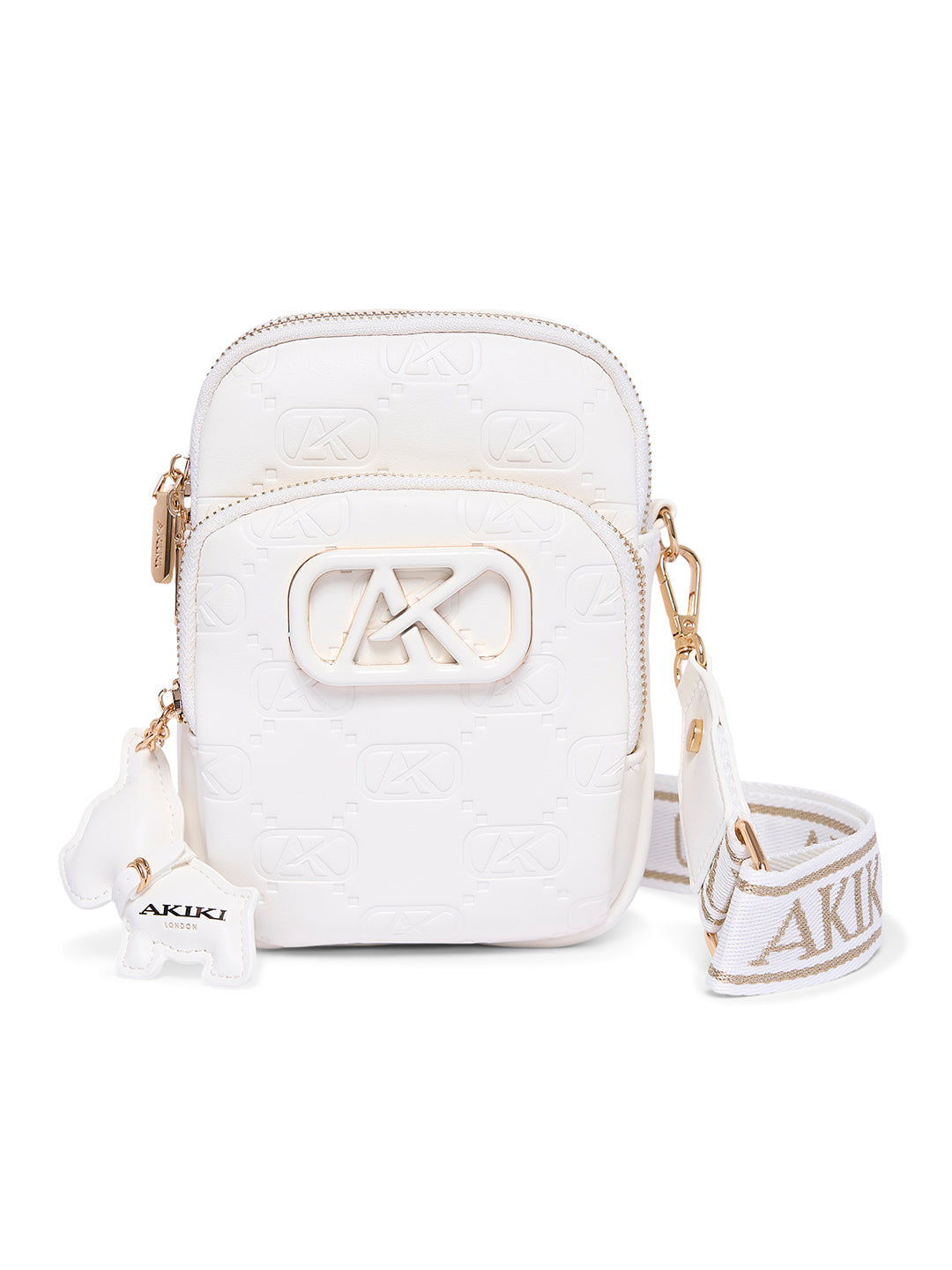 Dalston 14 Medium Sling Bag White 