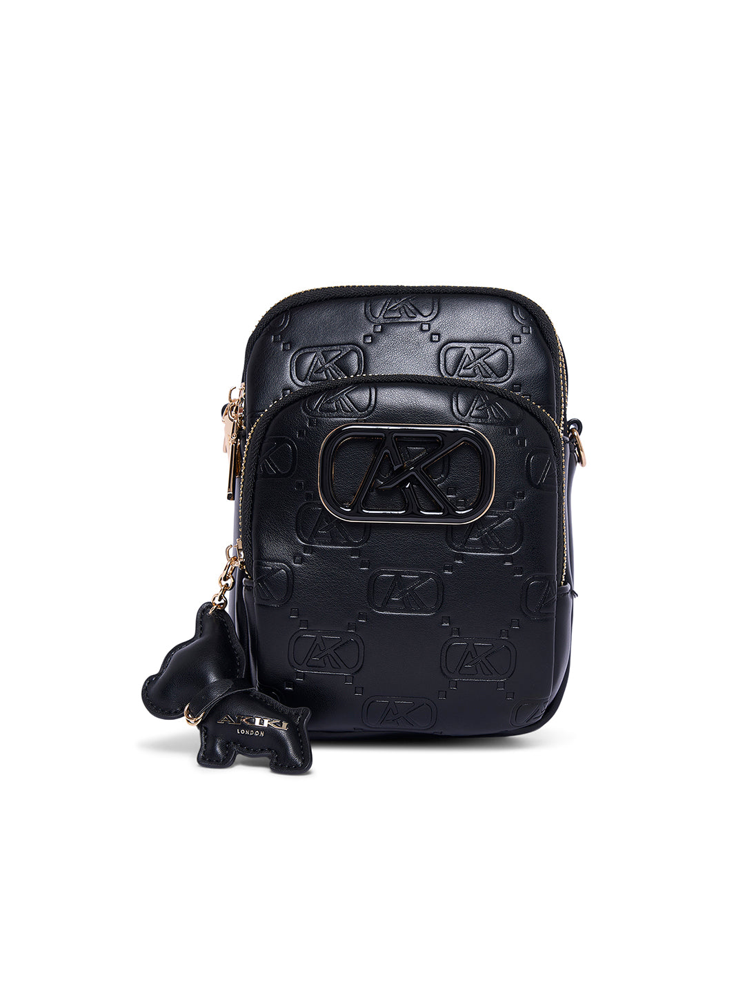Dalston 14 Medium Sling Bag Black 