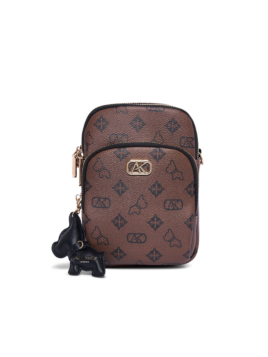 Dalston 14 Medium Sling Bag  Brown