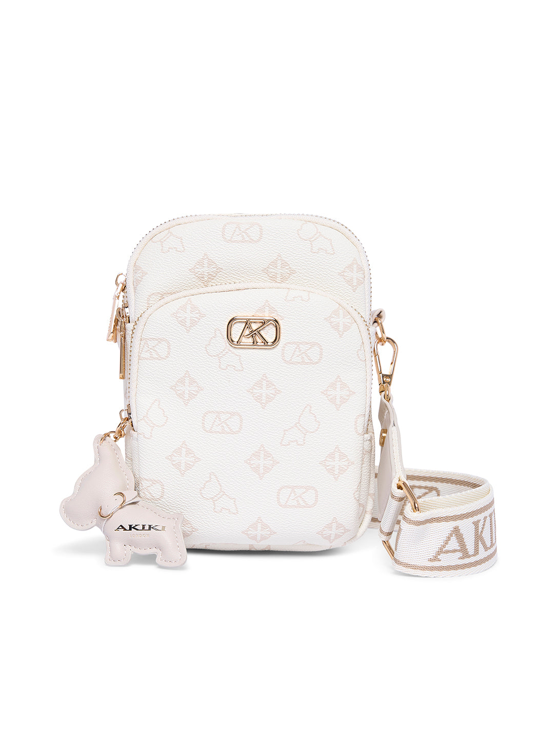 Dalston 14 Medium Sling Bag Off White