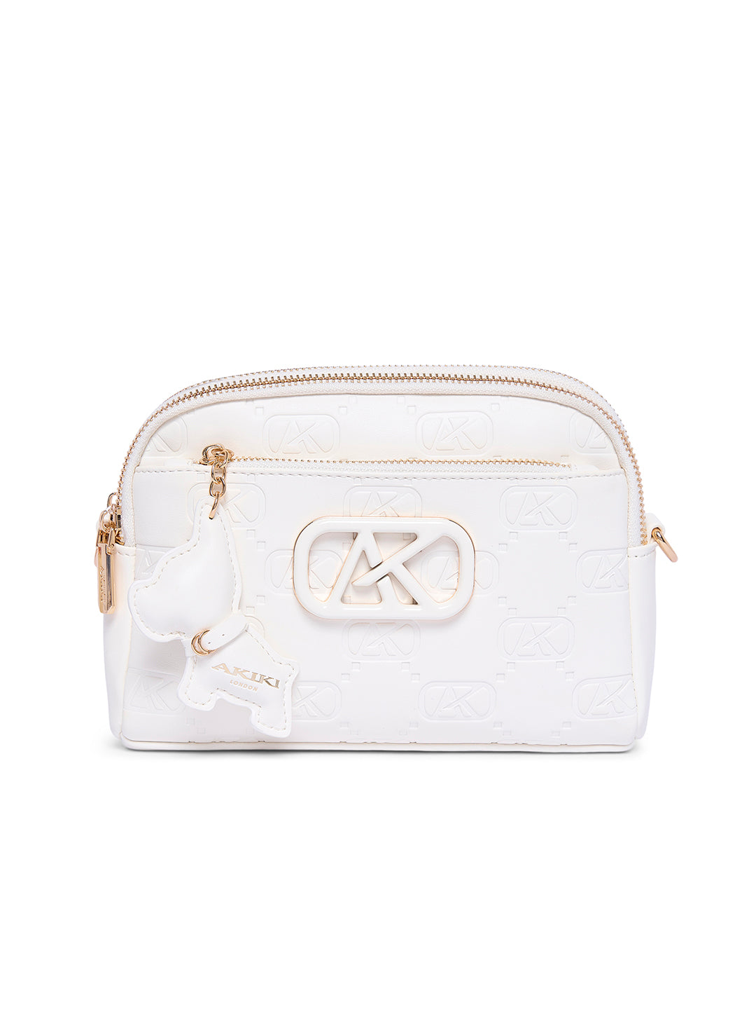 Finsbury 21 Medium Sling Bag White 