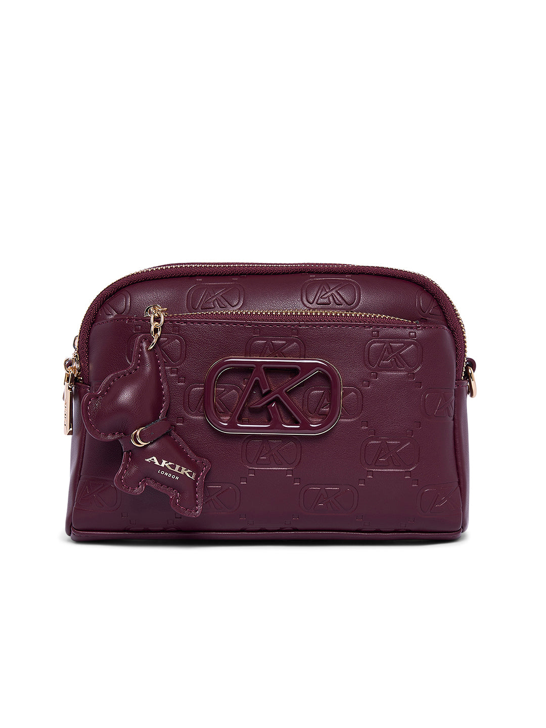 Finsbury 21 Medium Sling Bag Maroon 