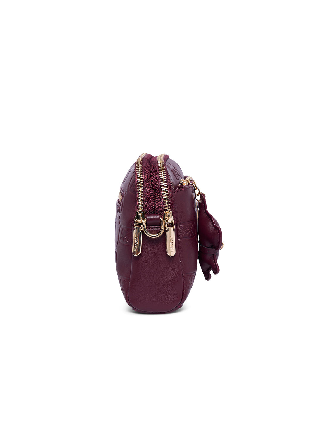 Finsbury 21 Medium Sling Bag Maroon 