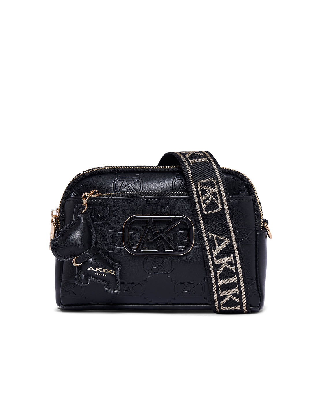 Finsbury 21 Medium Sling Bag Black 