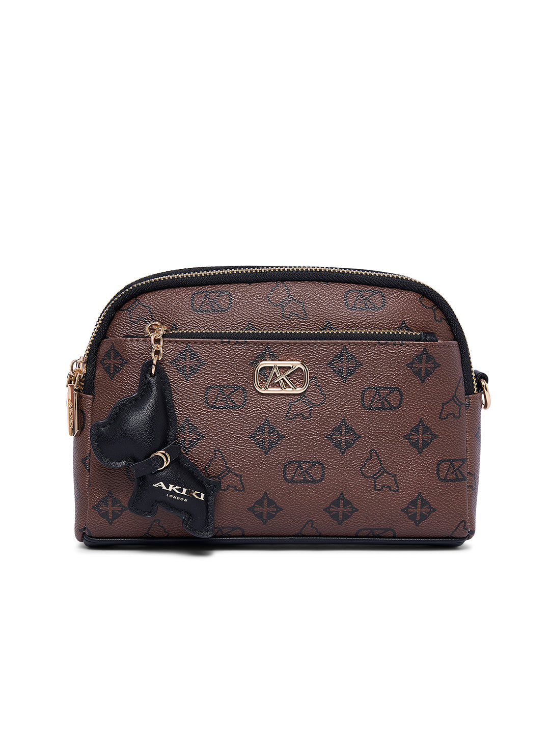 Finsbury 21 Medium Sling Bag  Brown