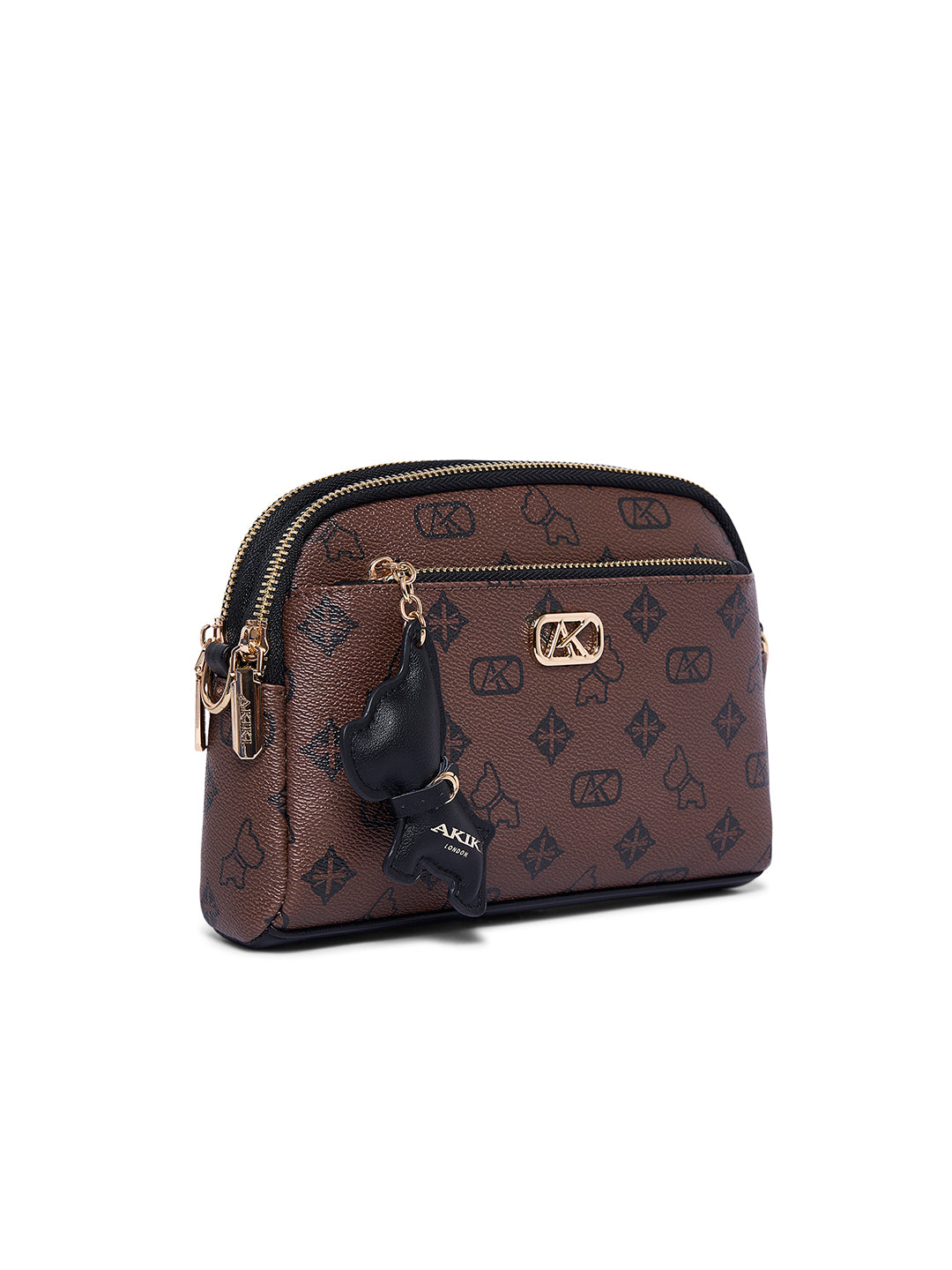 Finsbury 21 Medium Sling Bag  Brown