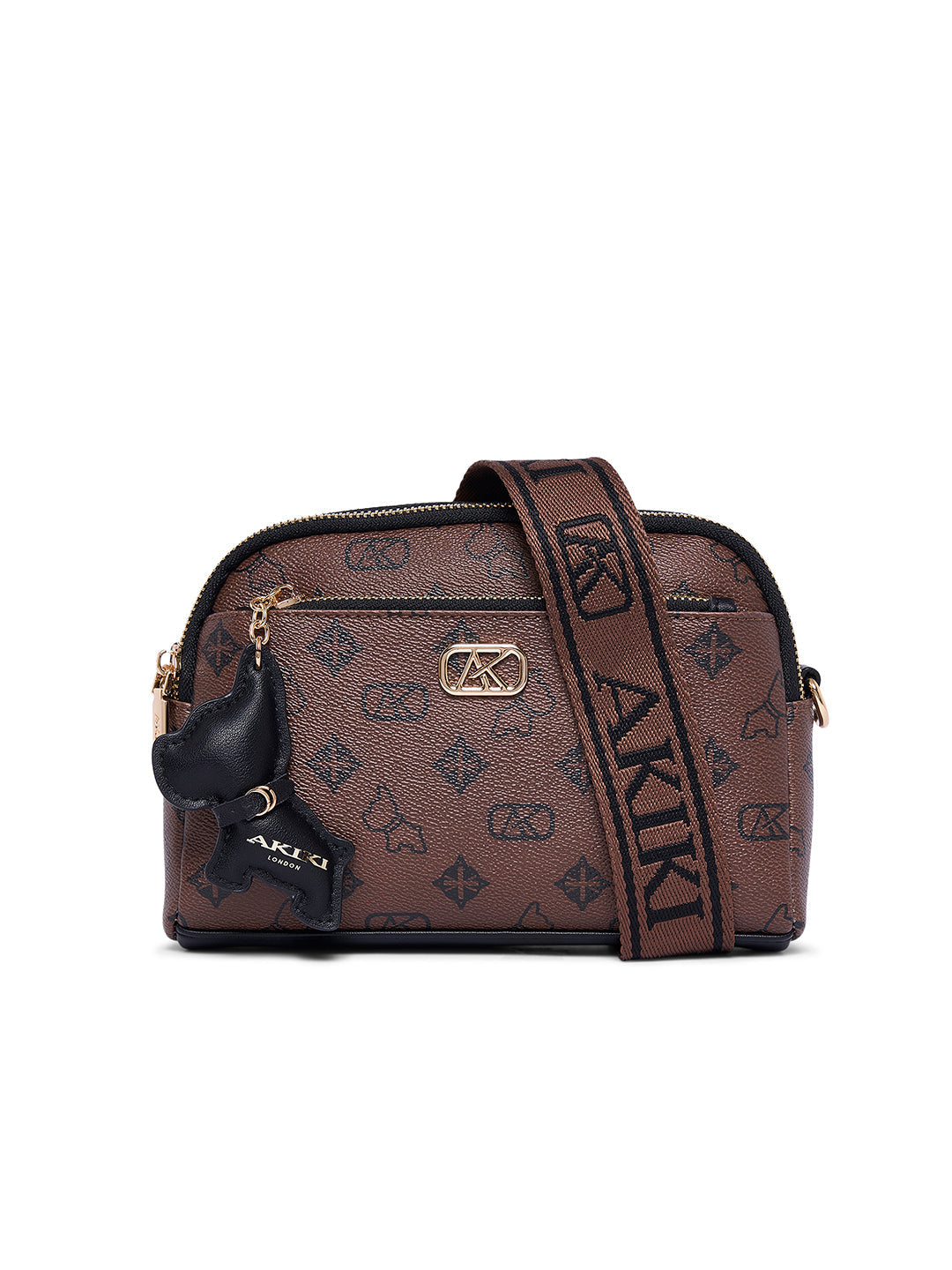 Finsbury 21 Medium Sling Bag  Brown