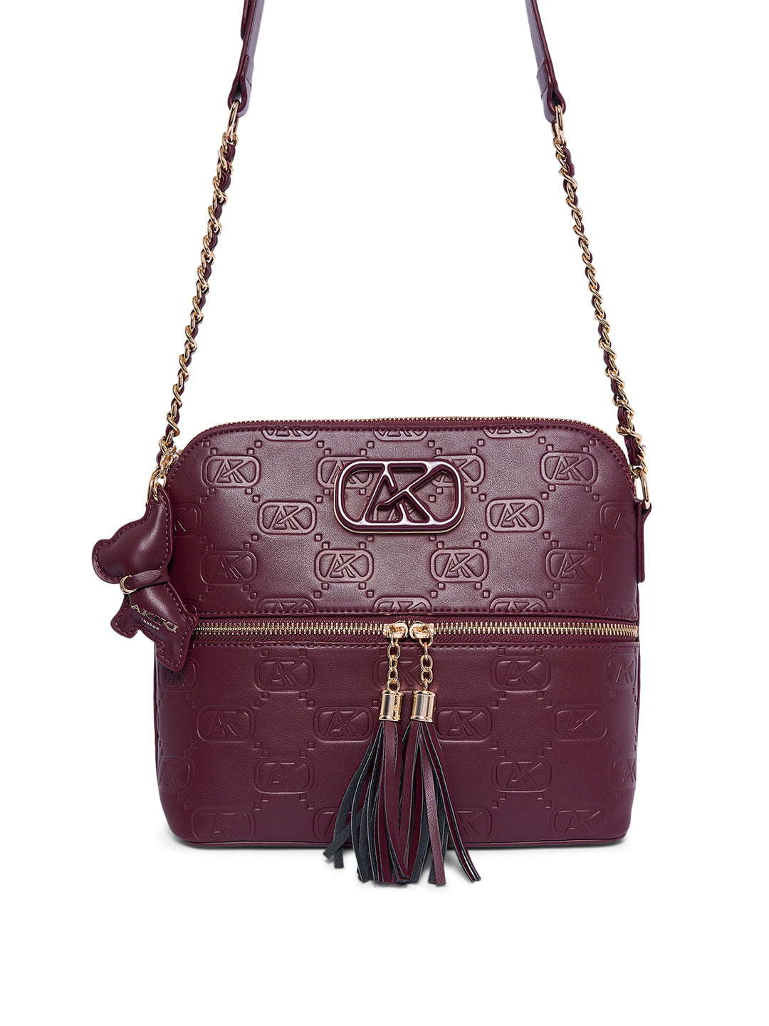 Hatton 24 Medium Sling Bag Maroon 