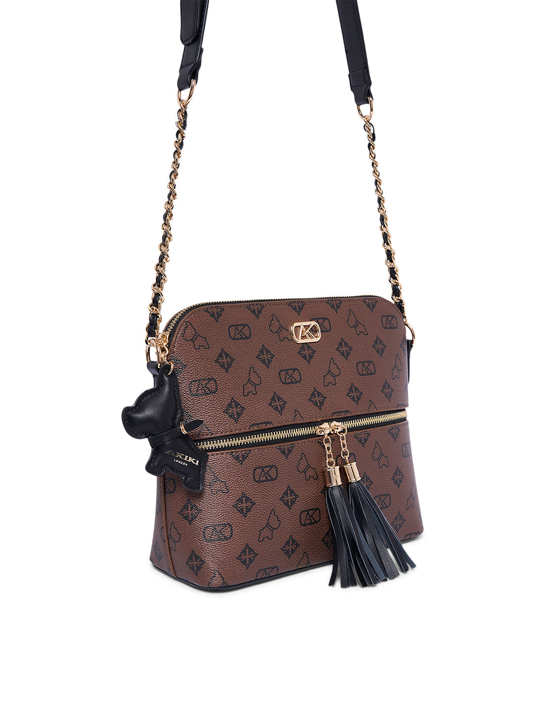 Hatton 24 Medium Sling Bag  Brown