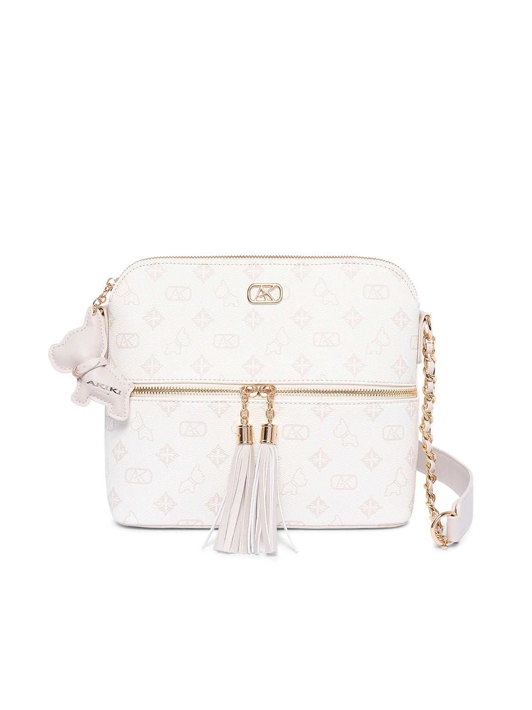 Hatton 24 Medium Sling Bag Off White