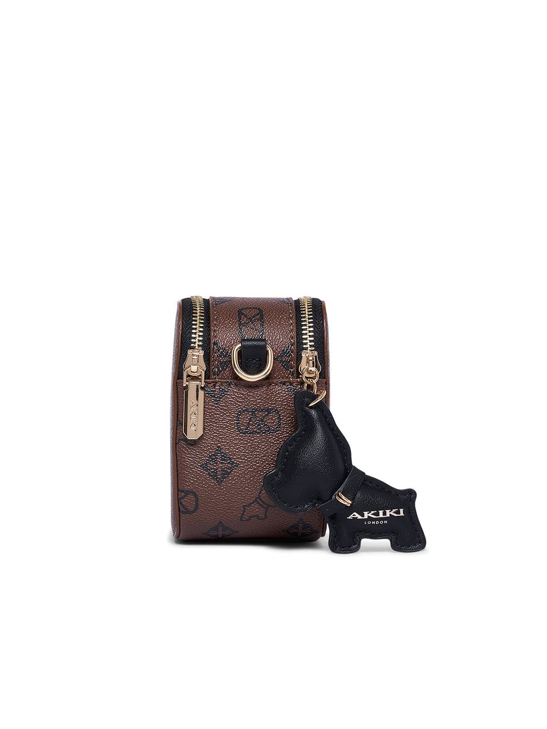 Kew 22 Box Small Sling Bag  Brown