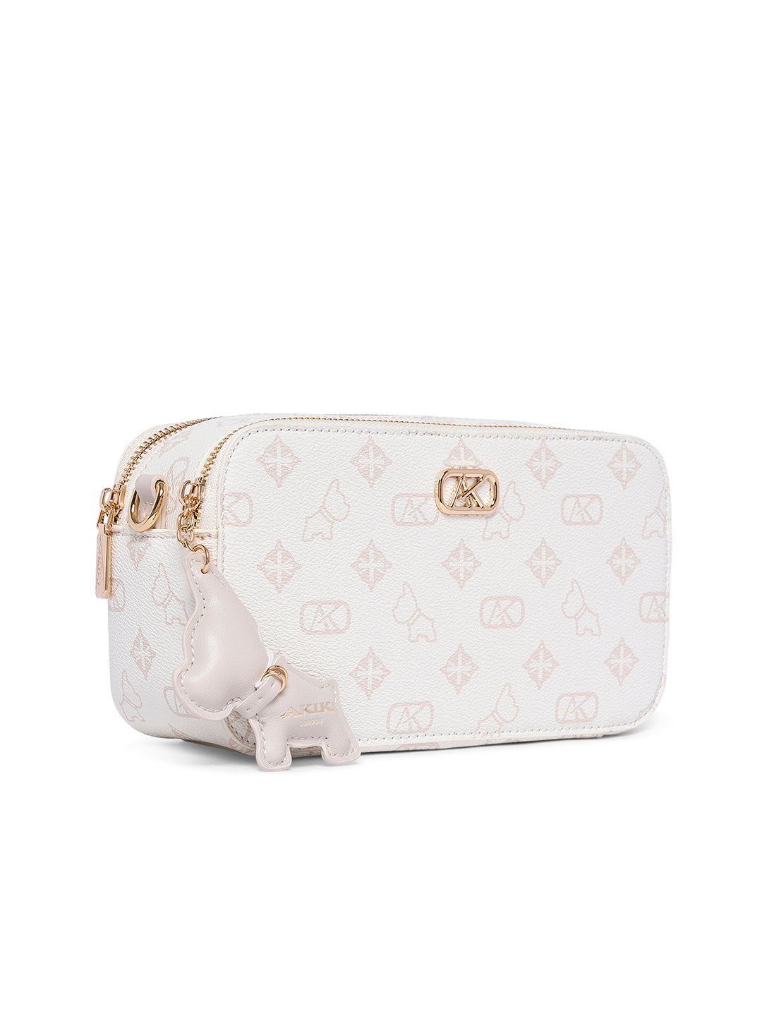 Kew 22 Box Small Sling Bag Off White