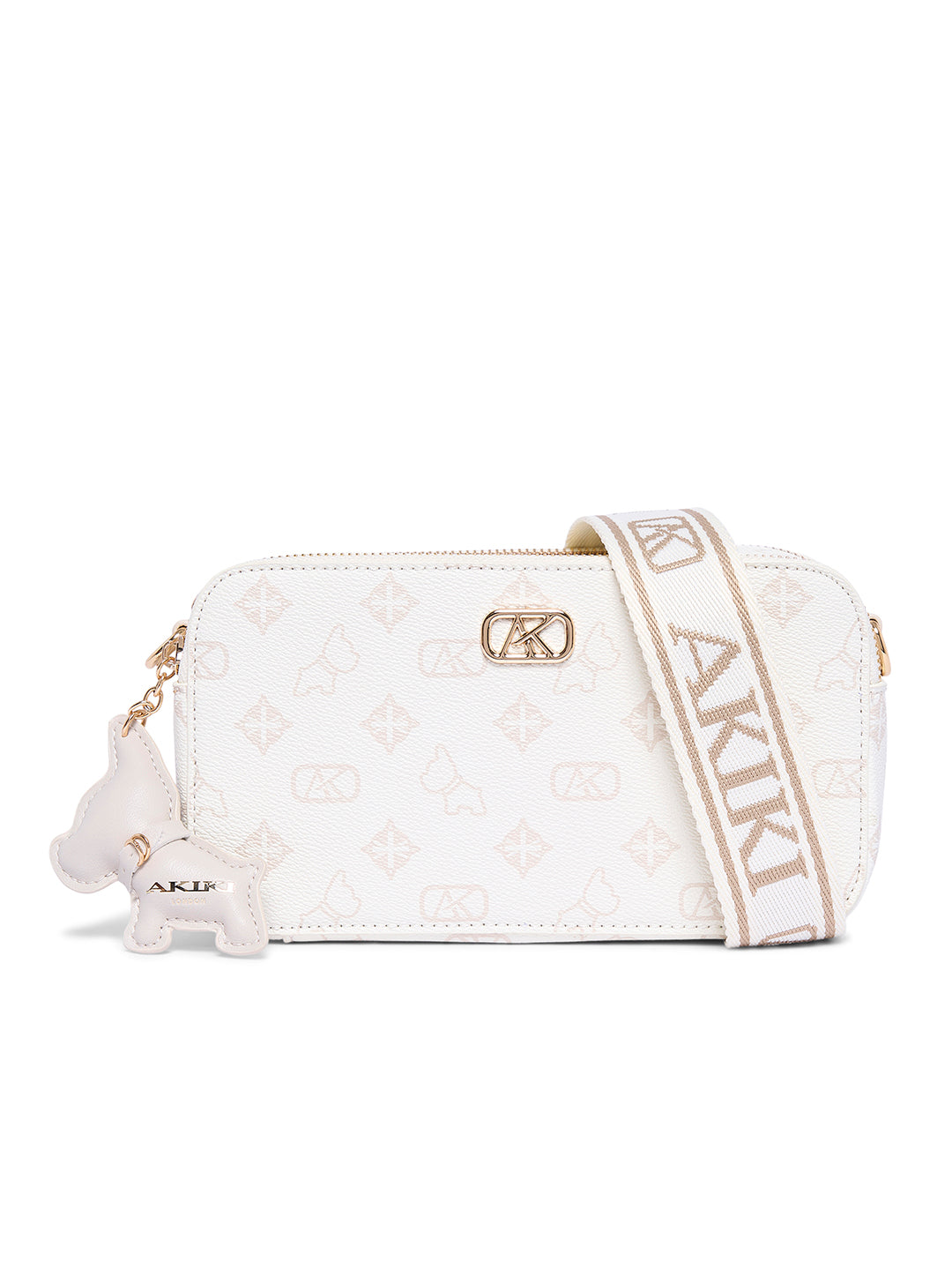 Kew 22 Box Small Sling Bag Off White