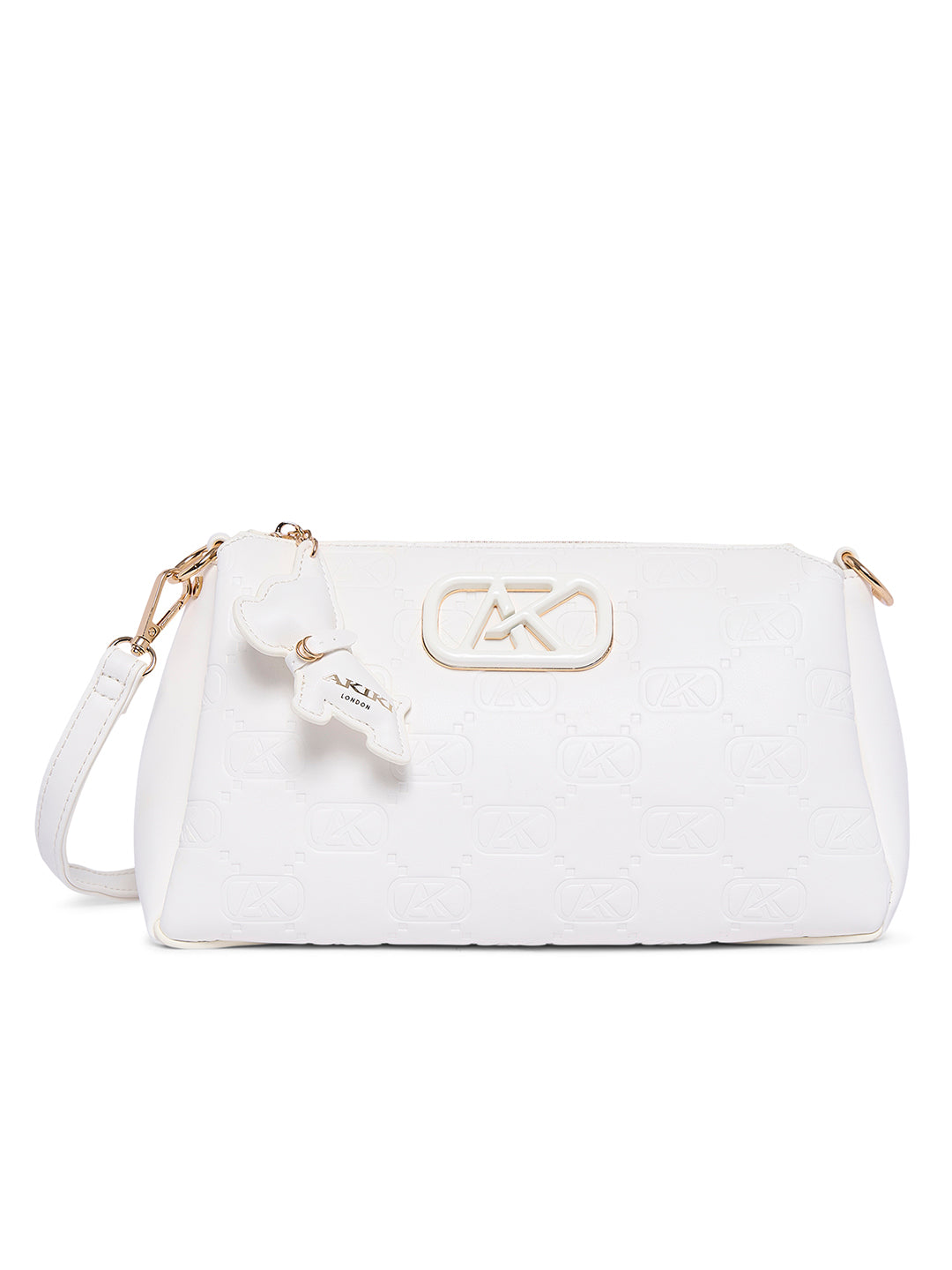 Barnsbury 26 Medium Sling Bag White 