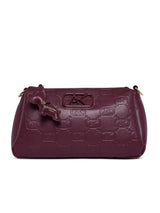 Barnsbury 26 Medium Sling Bag Maroon 