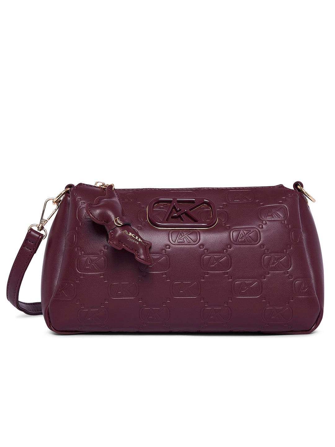 Barnsbury 26 Medium Sling Bag Maroon 