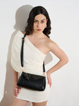 Barnsbury 26 Medium Sling Bag Black 
