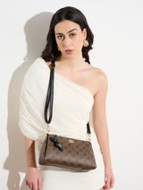 Barnsbury 26 Medium Sling Bag  Brown