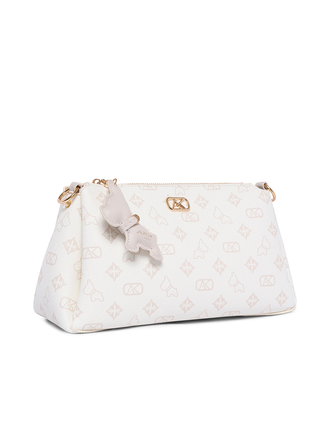 Barnsbury 26 Medium Sling Bag Off White