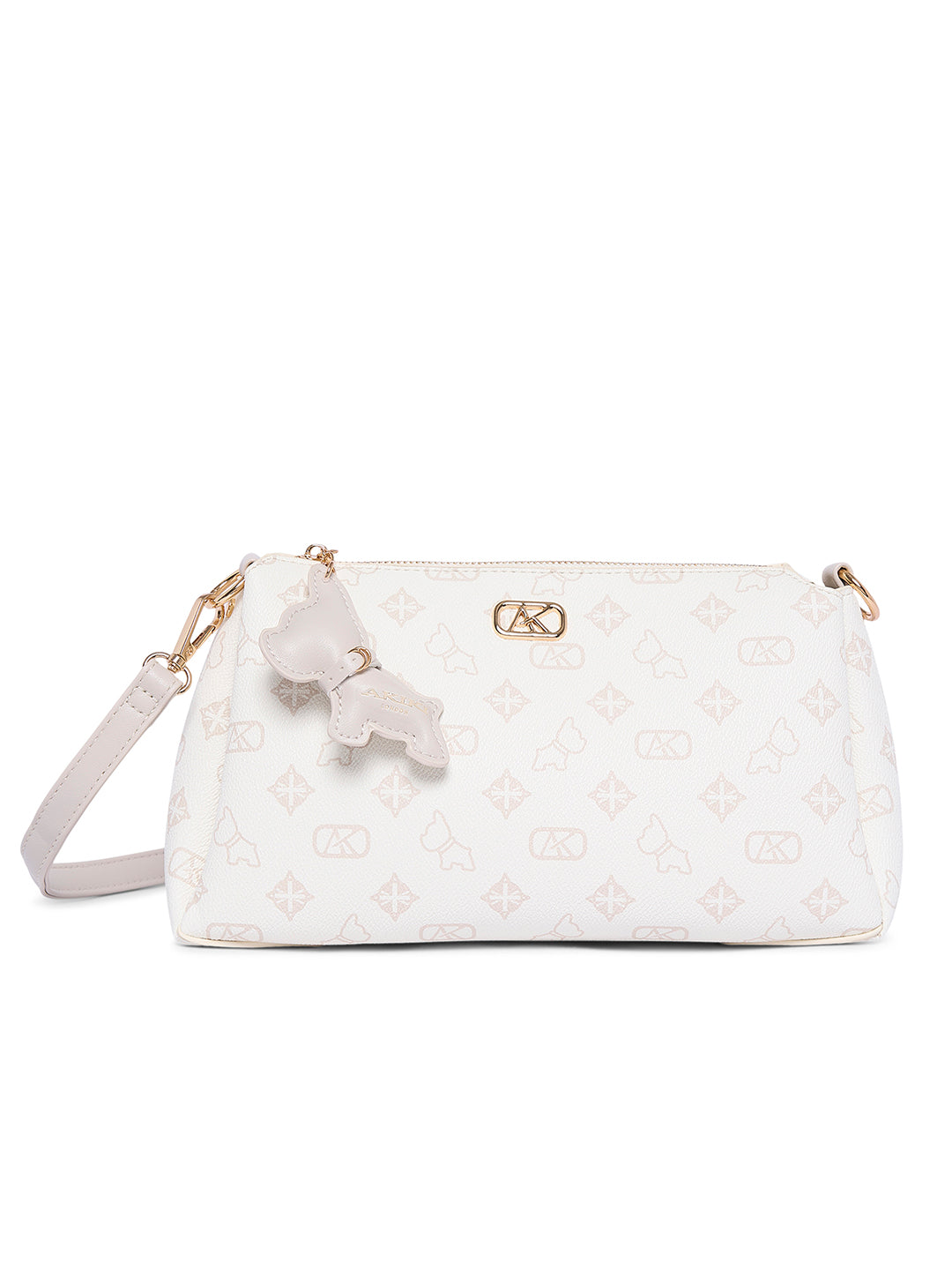 Barnsbury 26 Medium Sling Bag Off White