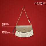Bromley 27 Flap Small Handbag Sand