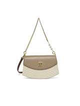 Bromley 27 Flap Small Handbag Sand