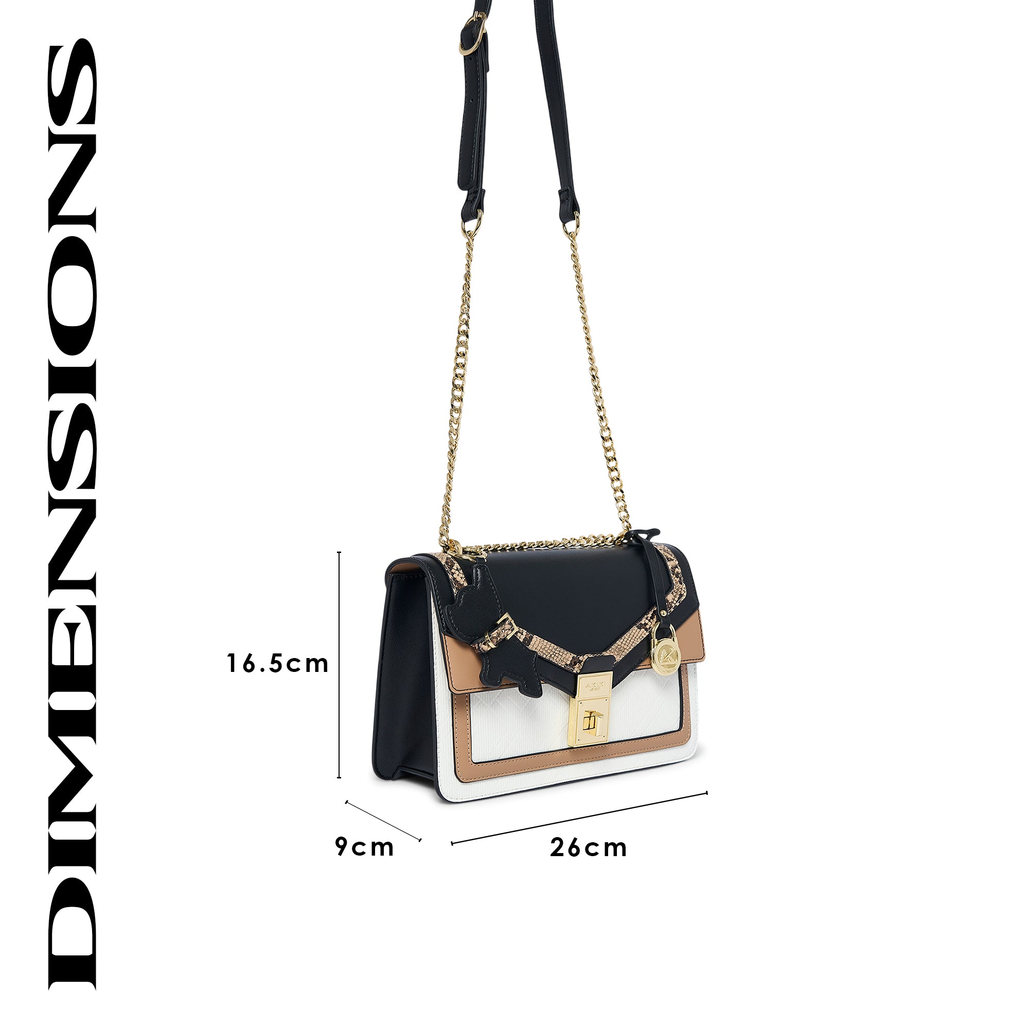 Weldon 26 Flap Small Sling Bag Black