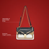 Weldon 26 Flap Small Sling Bag Black