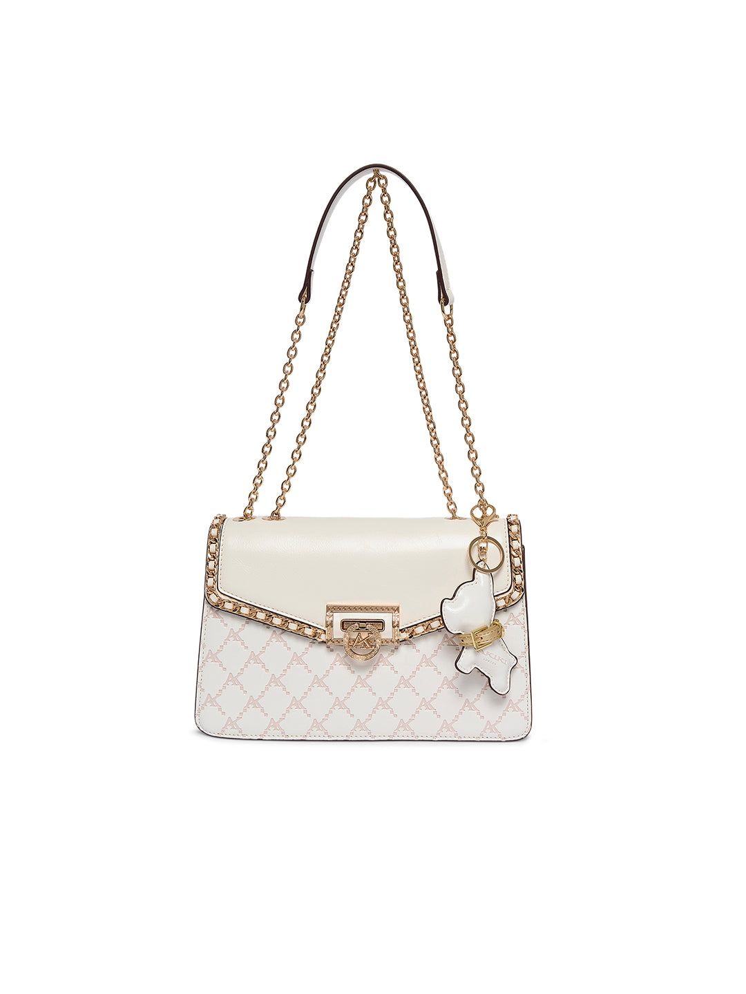 Hampstead 26 Flap Small Sling Bag White