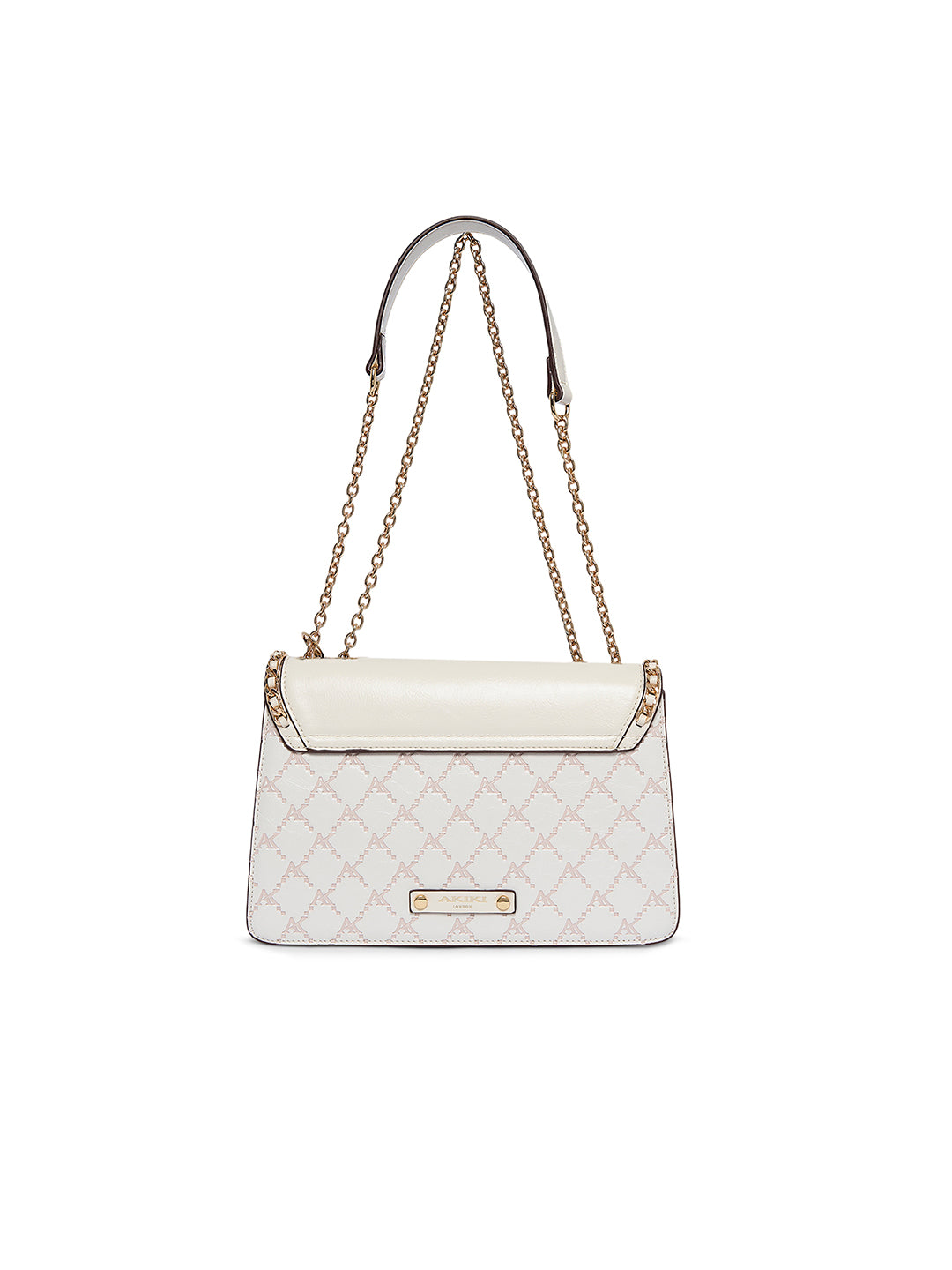 Hampstead 26 Flap Small Sling Bag White