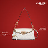 Harold 28 Flap Small Sling Bag White