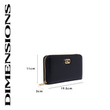 Amesbury 20 Za Large Wallet Black
