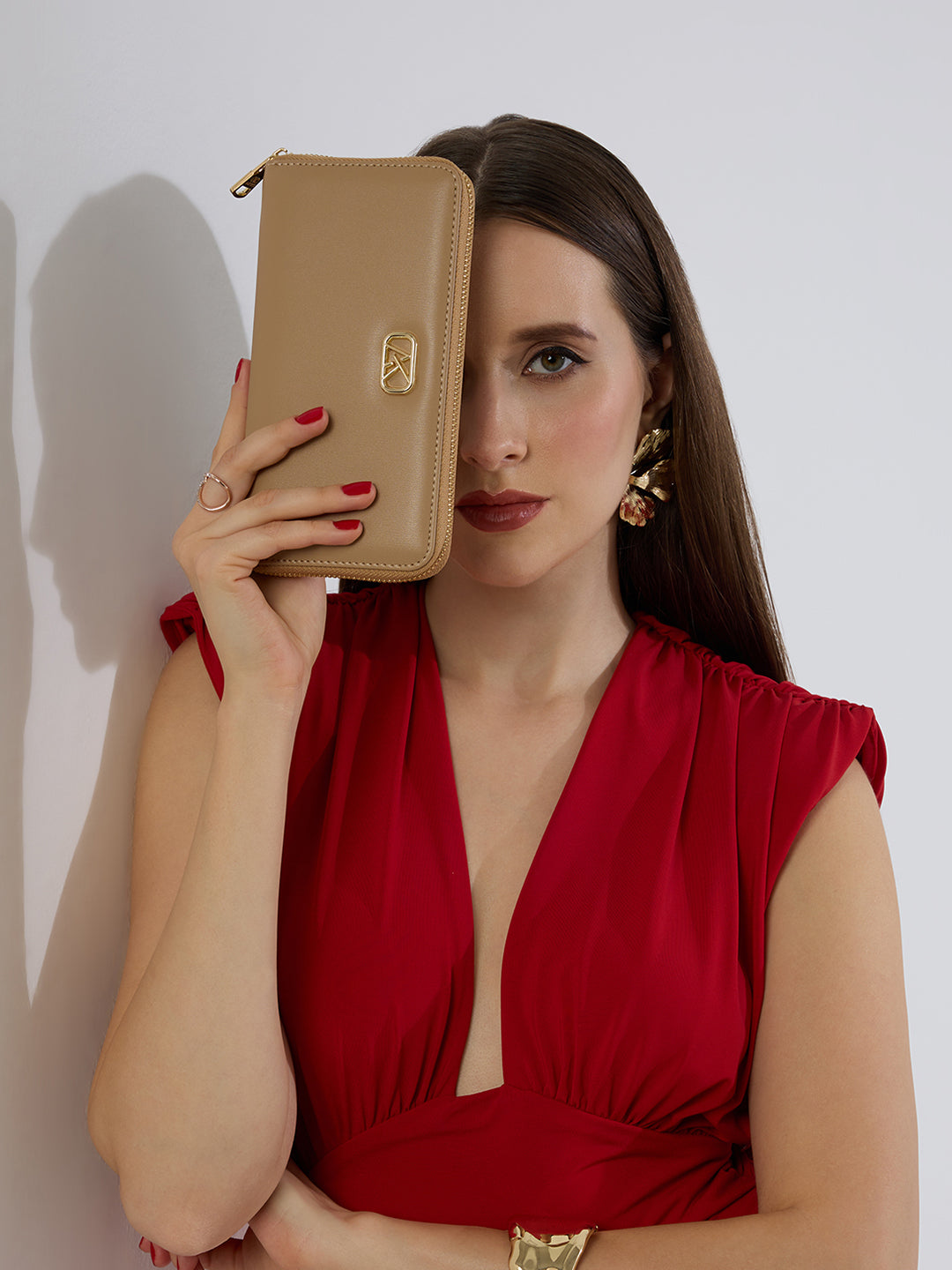 Amesbury 20 Za Large Wallet Beige