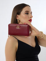 Amesbury 20 Za Large Wallet Red